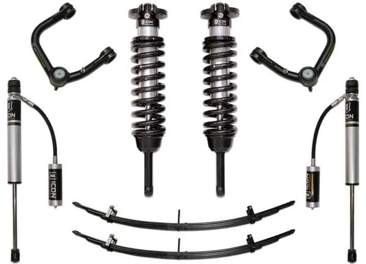 Icon Vehicle Dynamics Stage 3 Suspension System for Toyota Tacoma (2005-2023) - Adjustable Lift & Tubular UCA