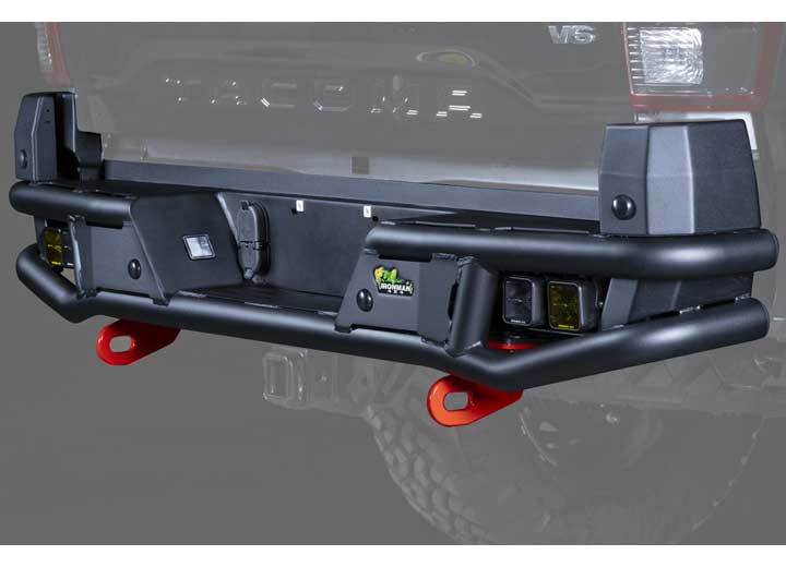 Ironman 4x4 Raid Series Rear Bumper Kit - 2016-2023 Toyota Tacoma Ironman 4x4
