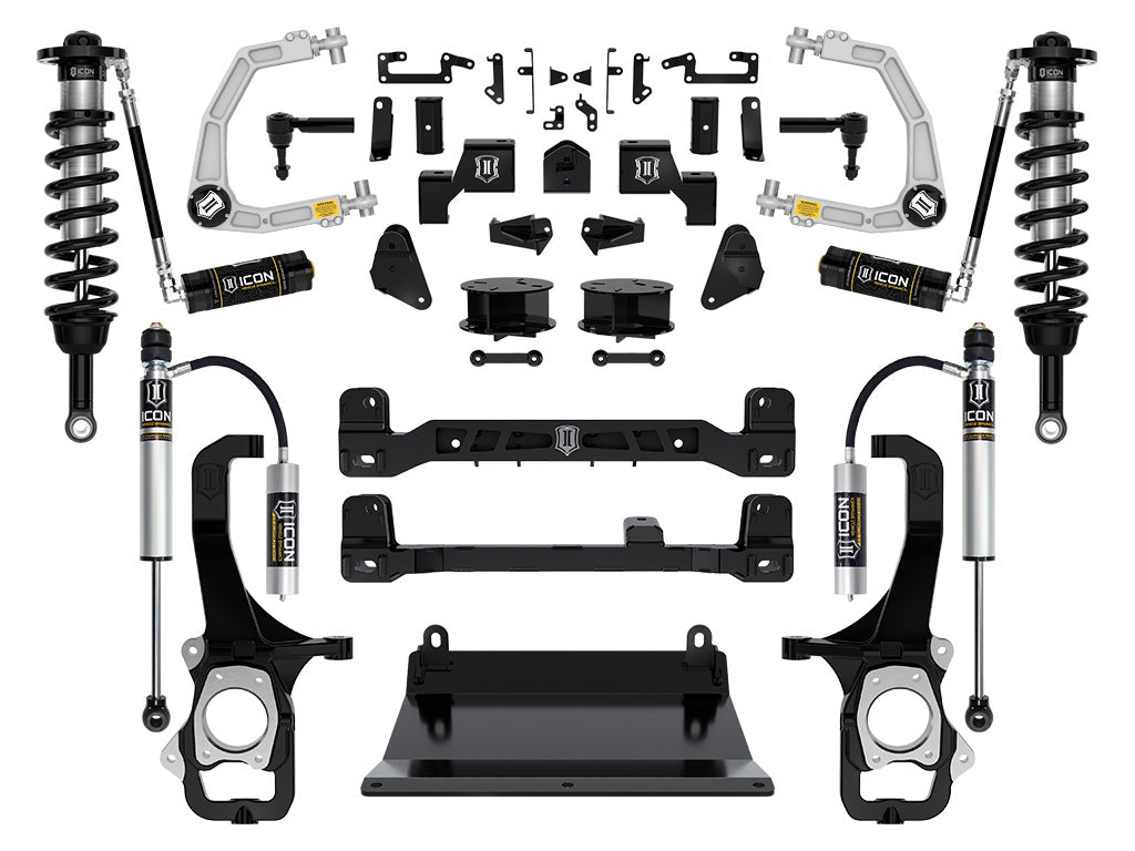ICON K53273 22-23 Toyota Tundra 6" Stage 3 Suspension System Billet UCA