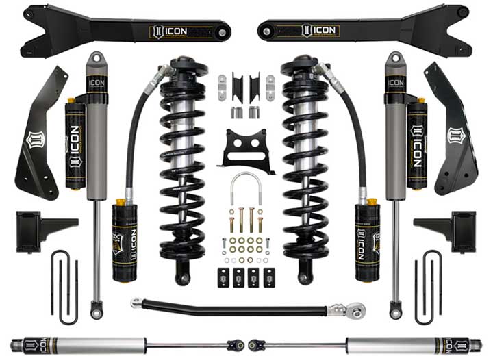 11-16 F250/F350 4-5.5IN STAGE 5 COILOVER CONVERSION SYSTEM W RADIUS ARM