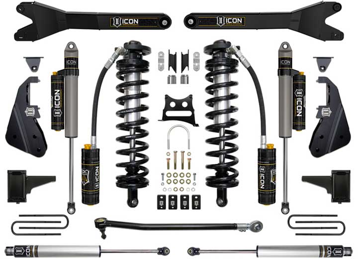 17-C F250/F350 4-5.5IN STAGE 5 COILOVER CONVERSION SYSTEM W RADIUS ARM