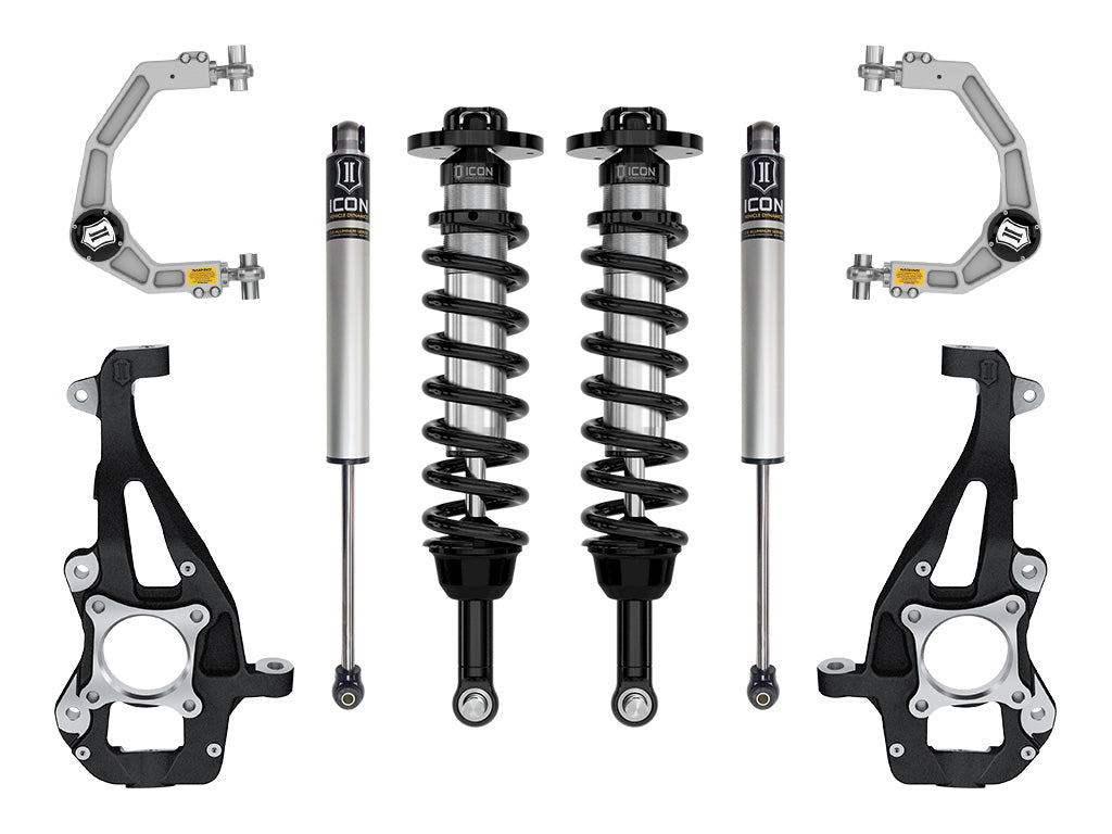 ICON K93141 21-24 Ford F150 4WD 3.5-4.5" Stage 1 Suspension System