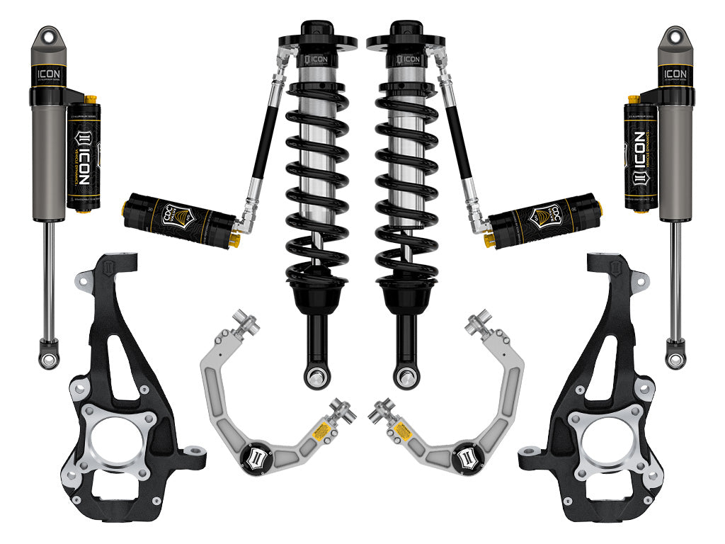 ICON K93144 21-24 Ford F150 4WD 3.5-4.5" Stage 4 Suspension System