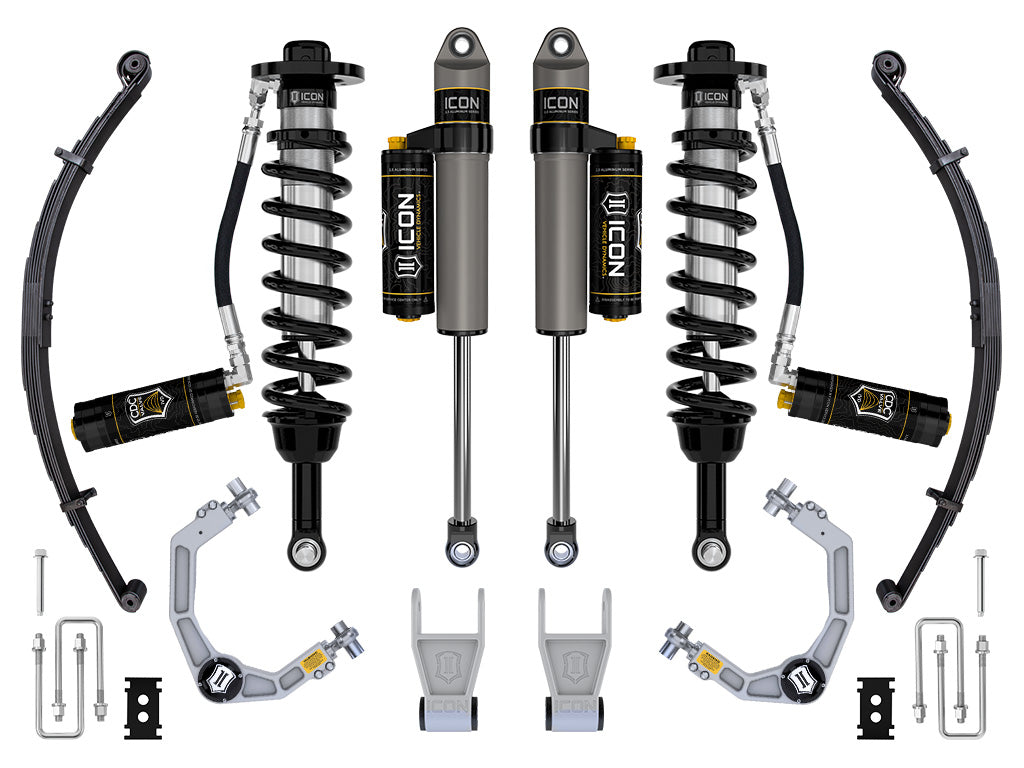 ICON K93164L 21-24 Ford F150 Tremor 2.5-3" Stage 4 Suspension Sys Billet