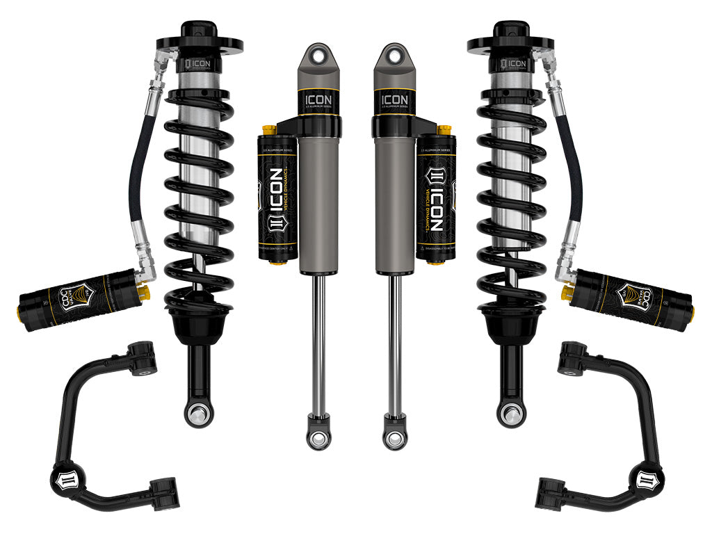 ICON K93164T 21-24 Ford F150 Tremor 2.5-3" Stage 4 Suspension System