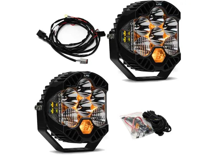 LP6 PRO BUMPER KIT-20-C JT/18-C JL;W/OE STEEL BUMPER(DRIVING/COMBO;CLEAR;TOGGLE Baja Designs