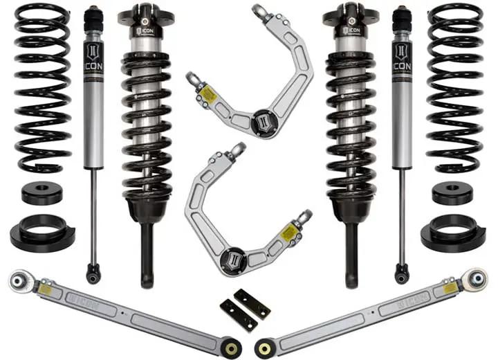Lexus GX470 (2003-2009) Off-Road Suspension Kit: Adjustable 0-3.5" Lift with Premium Billet Control Arms