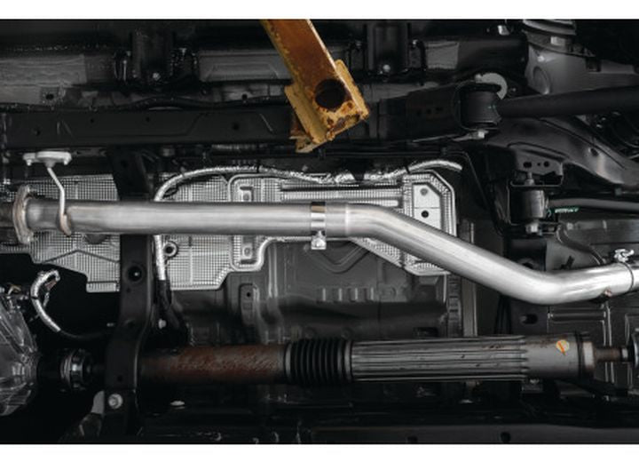 21-C BRONCO ECOBOOST 3-INCH CAT-BACK EXHAUST WITH SINGLE REAR EXIT - BLACK FINISH MBRP, Inc.