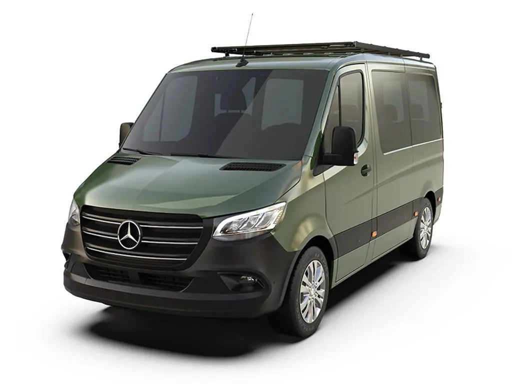 Mercedes-Benz Sprinter (L1H1/128in SWB/Standard Roof) (2006-Current) Slimpro Van Rack Kit Front Runner