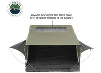 Overland Vehicle Systems / Up Down Air - N3E NOMADIC 3 Extended Roof - Top Tent with Green Rainfly - Ideal for Outdoor Adventures