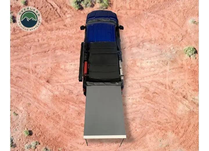 NOMADIC 4.5FT AWNING WITH STYLISH BLACK CANOPY