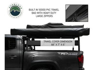 Overland Vehicle Systems / Up Down Air - NOMADIC AWNING 180 - STYLISH DARK GRAY CANOPY WITH BLACK PROTECTIVE COVER & MOUNTING BRACKETS