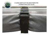 Overland Vehicle Systems / Up Down Air - NOMADIC AWNING 180 - STYLISH DARK GRAY CANOPY WITH BLACK PROTECTIVE COVER & MOUNTING BRACKETS