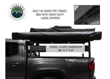 NOMADIC AWNING 2.0 - 6.5FT BLACK COVERED OUTDOOR SHADE SOLUTION Overland Vehicle Systems / Up Down Air
