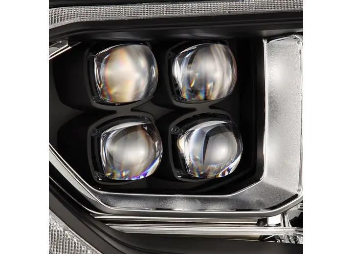 NOVA-Series G2 LED Projector Headlights for 2014-2021 Toyota Tundra – Sleek Black Design, Quad Projectors, and Dynamic Sequential Turn Signals AlphaRex USA