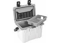 IM 14 Qt Elite Cooler in White and Gray - Durable, Lightweight, Ideal for Outdoor Activities Pelican