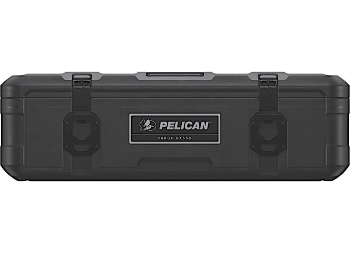 Pelican Medium Cargo Case 55L Saddle Black - Durable, Waterproof Protection for Gear and Equipment Pelican