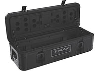 Pelican Medium Cargo Case 55L Saddle Black - Durable, Waterproof Protection for Gear and Equipment Pelican