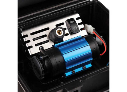 PORTABLE 12V SINGLE MOTOR AIR COMPRESOR WITH CARRYING CASE AND ACCESSORIES ARB Usa/Old Man Emu