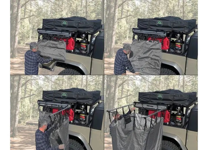 PORTABLE ADVENTURE SHOWER SYSTEM Overland Vehicle Systems / Up Down Air