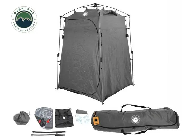 Portable Privacy Shower Tent with Storage Bag for Camping and Outdoor Adventures