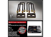 1IN REAR BLOCK KIT 11-19 CHEVY/GMC 2500/3500HD