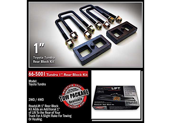 1IN REAR BLOCK KIT 95-C TOYOTA TUNDRA/TACOMA
