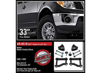 2.5IN SST LIFT KIT FRONT W/1.5IN REAR SHACKLE W/O SHOCKS 05-C NISSAN FRONTIER/XTERRA