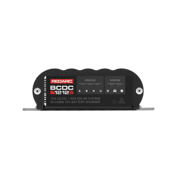 REDARC BCDC1212S BCDC Trailer S 12A Vehicle to Trailer Charger with Solar - view 3