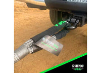 Premium 5/8" x 20' Kinetic Recovery Rope - Gray Rhino USA