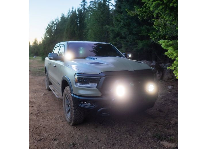 A-Pillar LED Light Mounts for 2019+ Dodge Ram 1500: Elevate Off-Road Visibility and Performance