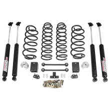 RL 2.5''C-SPRNG KIT BLCK W/TERAFLEX SHKS