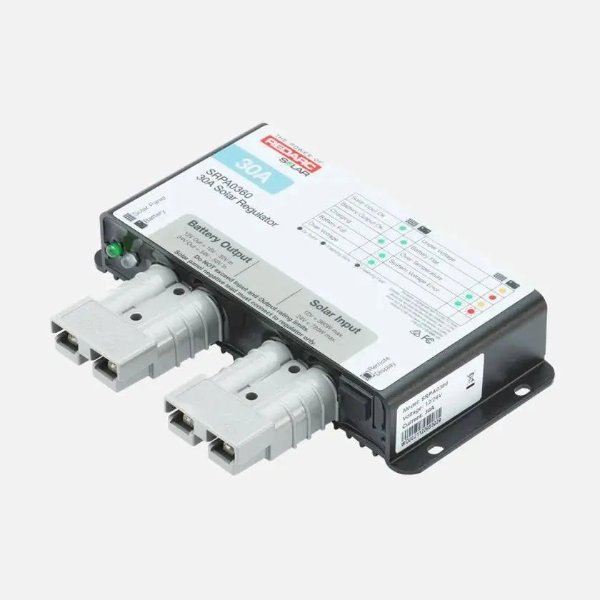 Redarc 30A Solar Charge Controller SRPA0360 – Advanced Power Management for Off-Grid Solar Systems