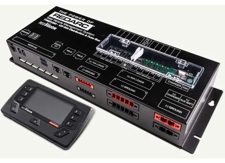 Redarc - Redarc TVMS Prime TVMS1280 - NA – Advanced Total Vehicle Management System for Off - Grid Power Optimization in RVs, Campers, and 4x4s