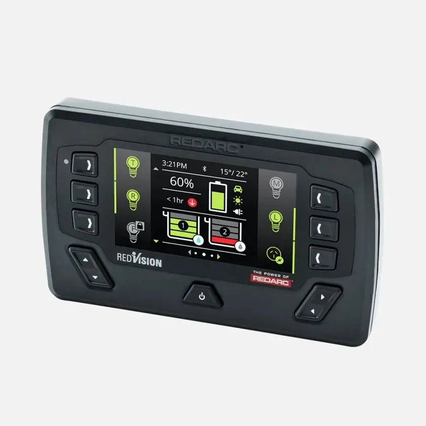 Redarc - Redarc TVMS Prime TVMS1280 - NA – Advanced Total Vehicle Management System for Off - Grid Power Optimization in RVs, Campers, and 4x4s