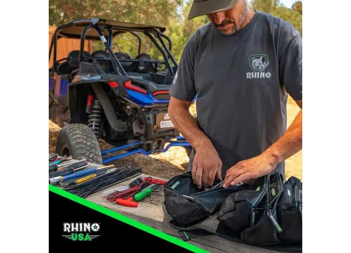 Rugged Camo Off-Road Tool Roll Bag