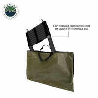 SIDEWINDER ROOF TOP TENT - BLACK ALUMINUM SHELL & BODY, SPACIOUS FOR 3+ CAMPERS