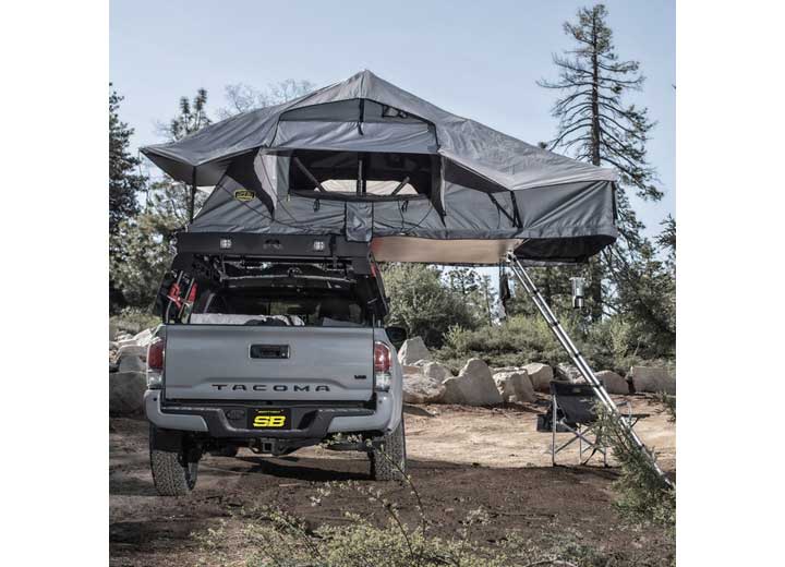 GEN2 OVERLANDER TENT XL; GRAY TENT BODY W/LIGHT GRAY RAINFLY; SLEEPS 3-4 Smittybilt