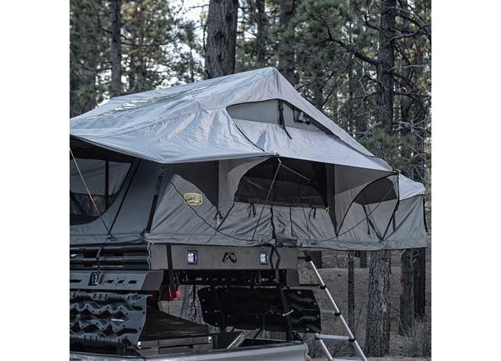 GEN2 OVERLANDER TENT XL; GRAY TENT BODY W/LIGHT GRAY RAINFLY; SLEEPS 3-4 Smittybilt