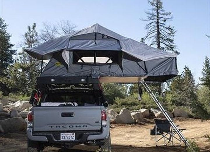 GEN2 OVERLANDER TENT XL; GRAY TENT BODY W/LIGHT GRAY RAINFLY; SLEEPS 3-4 Smittybilt