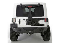 07-18 WRANGLER JK 2/4DR PIVOT HEAVY-DUTY OVERSIZE TIRE CARRIER; BLACK