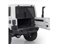 07-18 WRANGLER JK 2/4DR PIVOT HEAVY-DUTY OVERSIZE TIRE CARRIER; BLACK