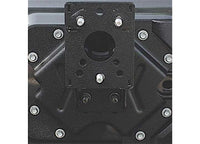 07-18 WRANGLER JK 2/4DR PIVOT HEAVY-DUTY OVERSIZE TIRE CARRIER; BLACK