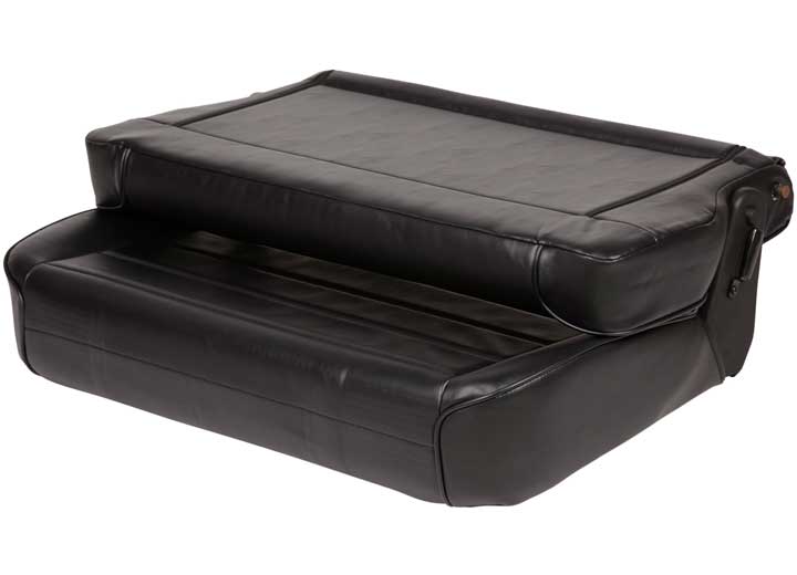 86-95 CJ & WRANGLER (YJ) SEAT - REAR - FOLD & TUMBLE - VINYL BLACK