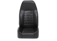76-18 CJ & WRANGLER CJ/YJ/TJ/LJ SEAT - FRONT - STANDARD BUCKET - VINYL BLACK