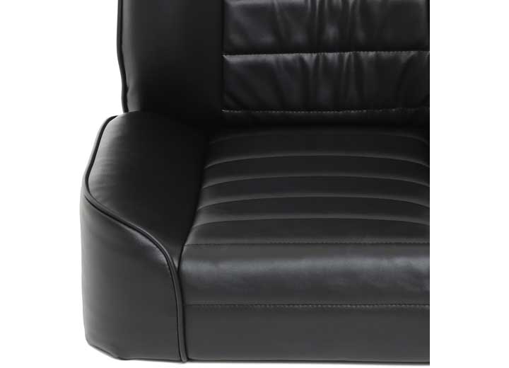 76-18 CJ & WRANGLER CJ/YJ/TJ/LJ SEAT - FRONT - STANDARD BUCKET - VINYL BLACK