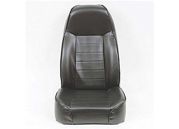 76-18 CJ & WRANGLER CJ/YJ/TJ/LJ SEAT - FRONT - STANDARD BUCKET - VINYL BLACK