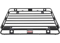 07-18 WRANGLER JK 4DR DEFENDER RACK WELDED ONE-PIECE ROOF RACK; BLACK POWDER COAT