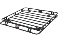 18-C WRANGLER JL 4DR DEFENDER RACK WELDED ONE-PC ROOF RACK; TEXTURED BLACK POWDER COAT
