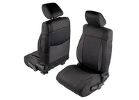JEEP 13-18 WRANGLER JK - 2 DOOR NEOPRENE SEAT COVER SET FRONT/REAR - BLACK